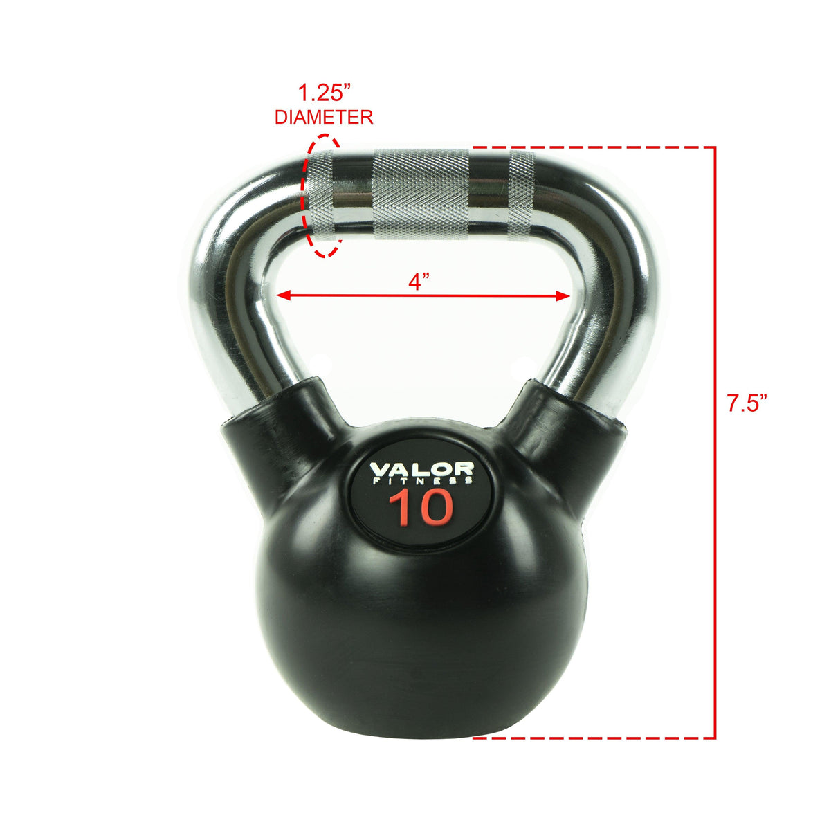 Valor Fitness CKB, Chrome Kettlebells