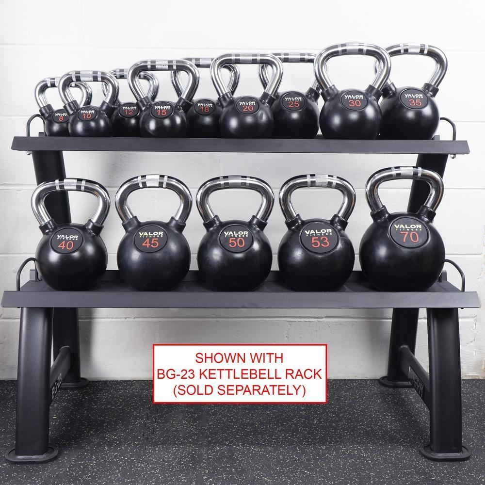 Valor Fitness CKB, Chrome Kettlebells