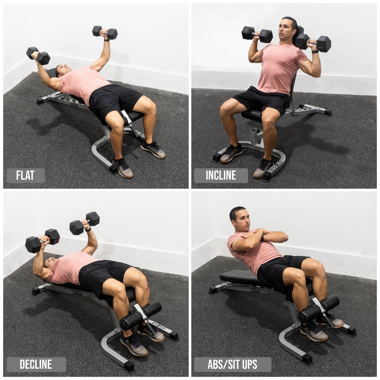 DD-25, Adjustable Weight Bench