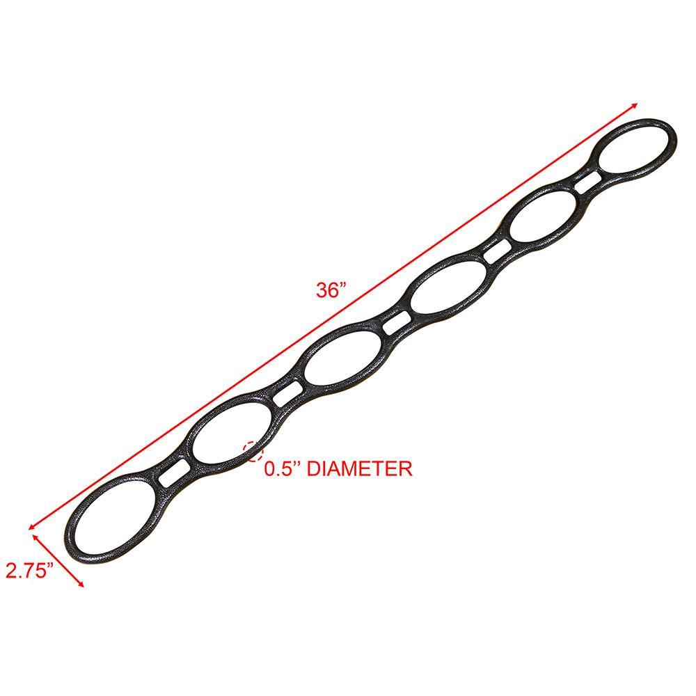 Valor Fitness ED-22, Resistance Band Jelly Tube
