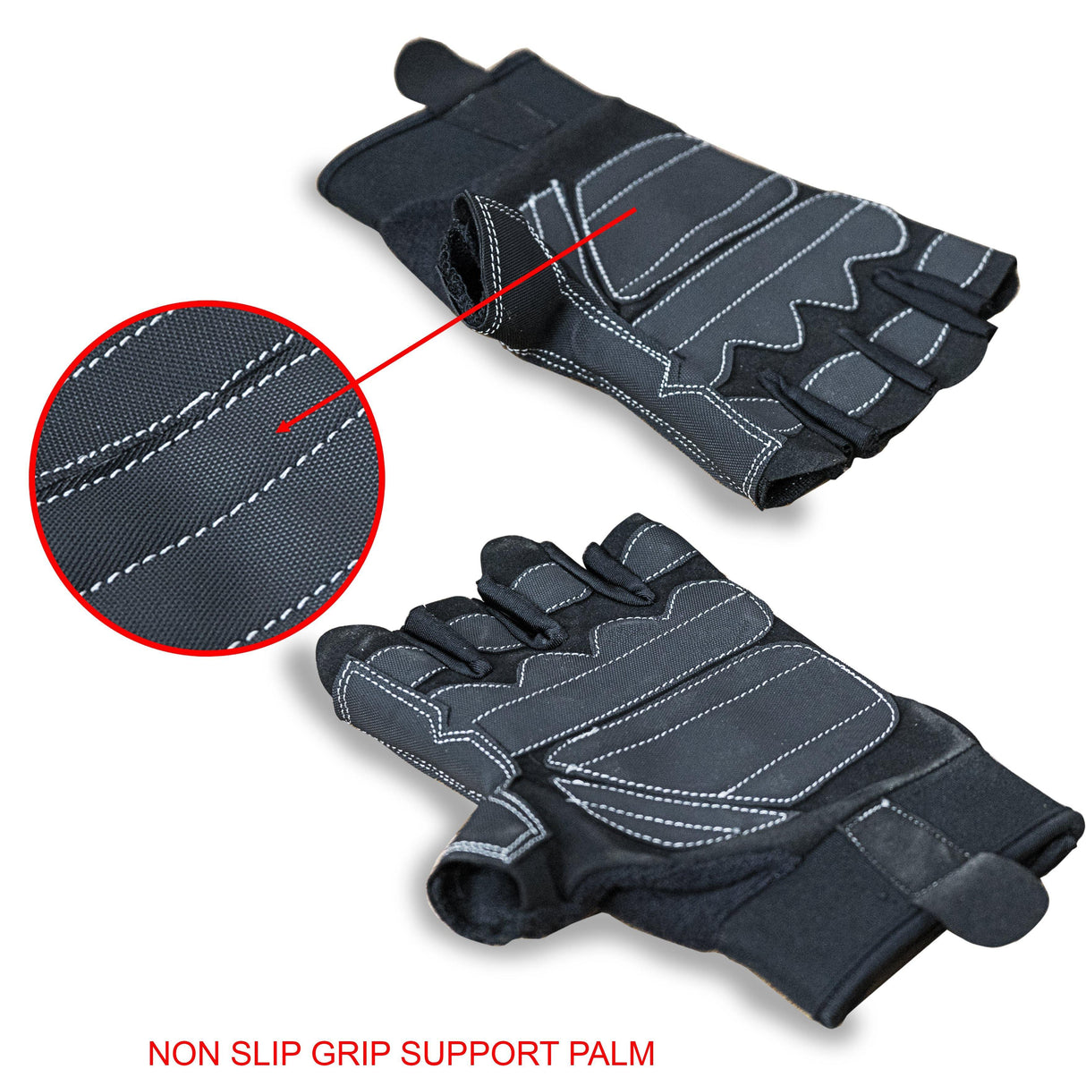 Valor Fitness GLV-1M, Men's Weightlifting Gloves (S-XL)