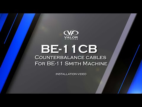 Load and play video in Gallery viewer, CounterBalance Cables for BE-11 Smith Machine
