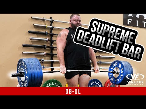 Load and play video in Gallery viewer, Valor Fitness OB-DL, Deadlift Bar Video
