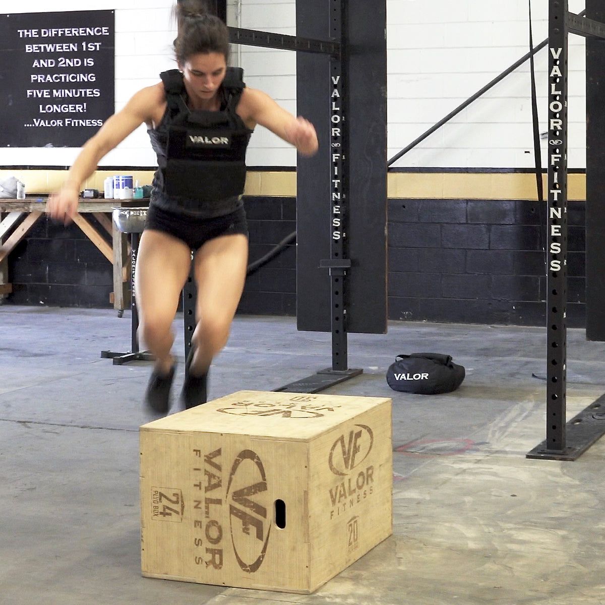 PBX-B, Wood Plyometric Box (18” x 20” x 24”)