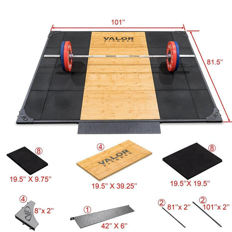 Load image into Gallery viewer, Valor Fitness PTFM-1, Olympic Weightlifting Platform
