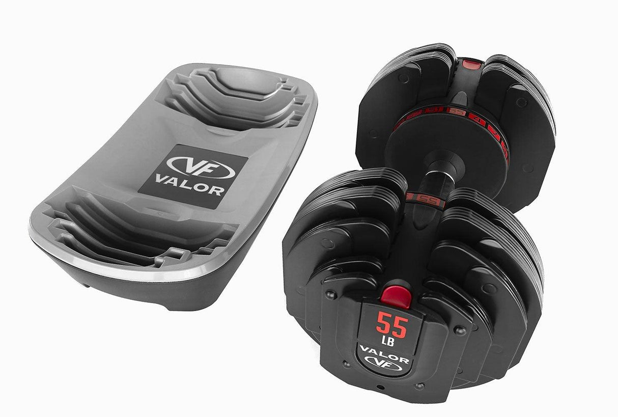 Valor Fitness RH-ADJ, Adjustable Dumbbell (Sold Individually)
