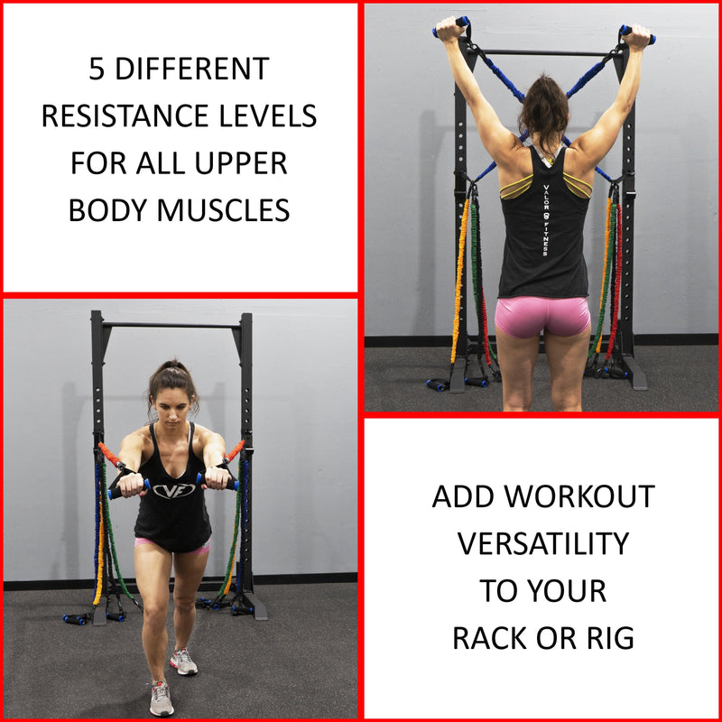 Load image into Gallery viewer, Valor Fitness RT, Resistance Band Collection (Multiple Weights, Bundles)
