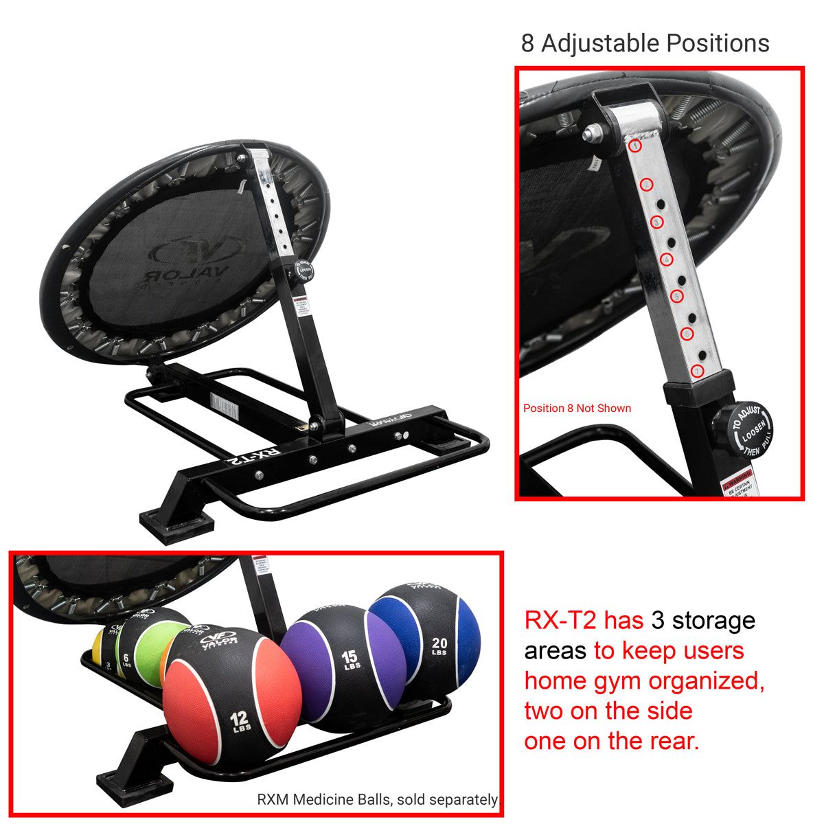 RX-T2, Med Ball Rebound Trampoline