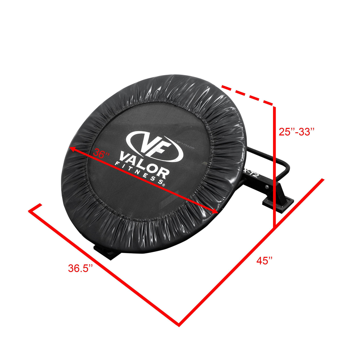 Valor Fitness RX-T2, Med Ball Rebound Trampoline