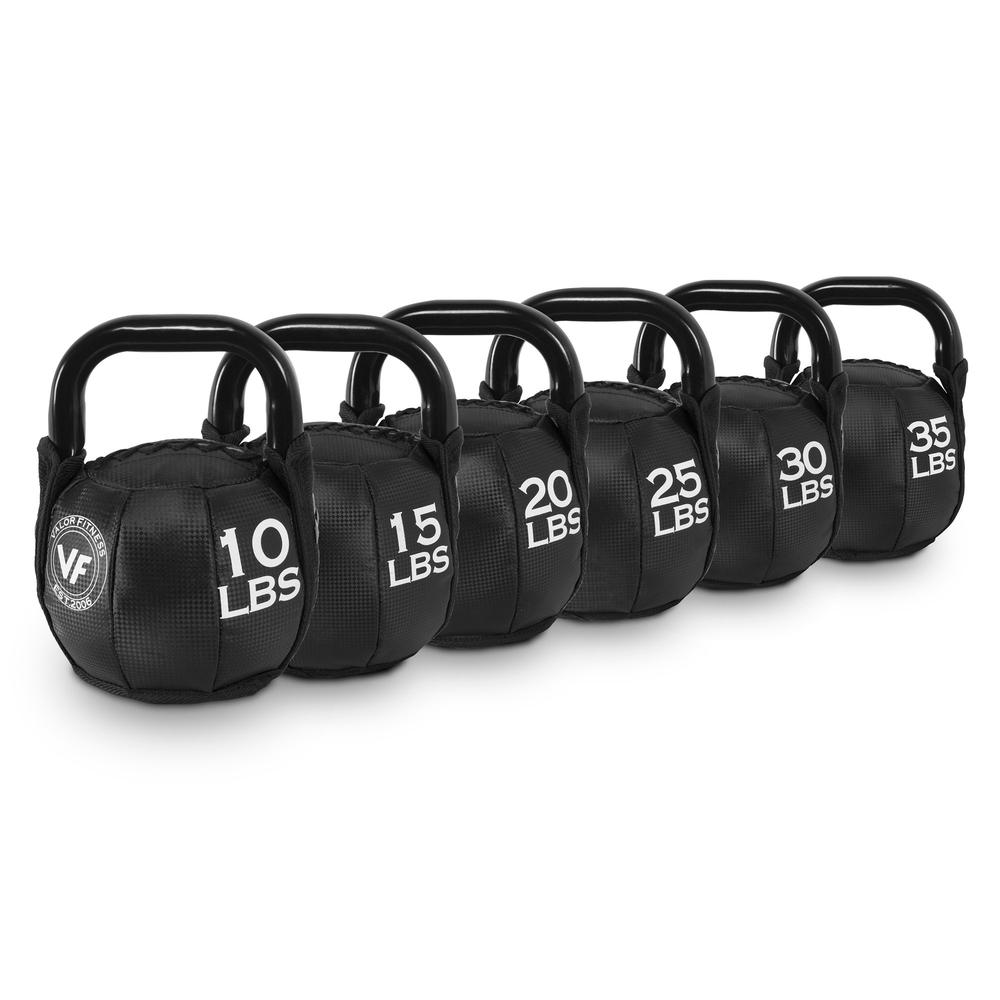 Valor Fitness Soft Kettlebell - 10-35lb) (Size