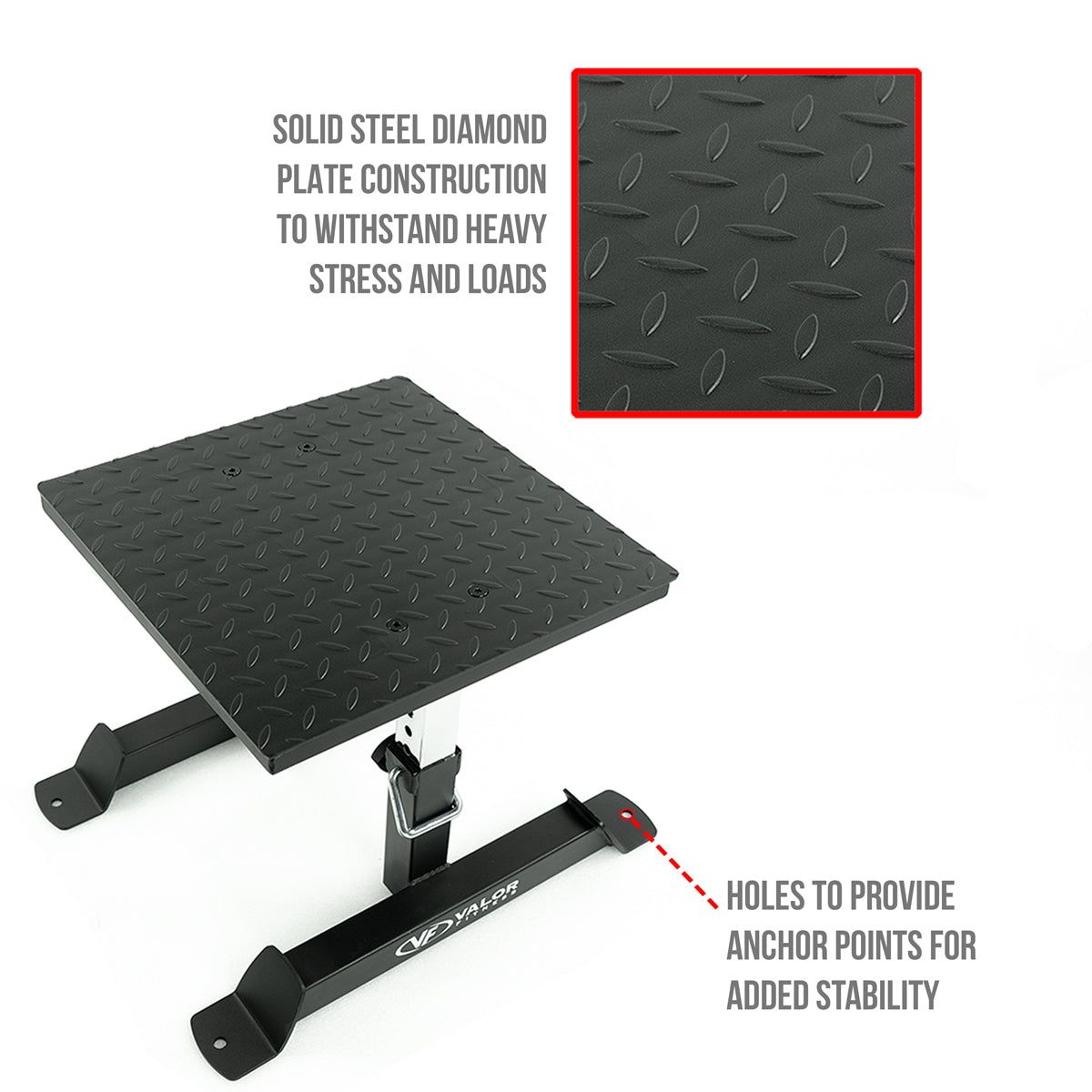 SQ-BOX, Adjustable Squat Box