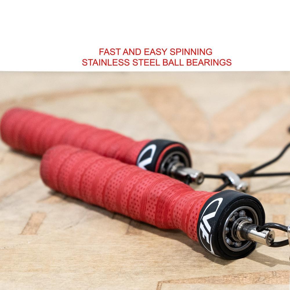 Valor Fitness SR-2A, Adjustable Speed Rope (2.5mm Cable)