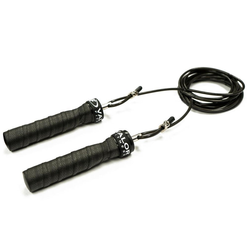 Load image into Gallery viewer, Valor Fitness SR-4A, Adjustable Speed Rope (4mm Cable)
