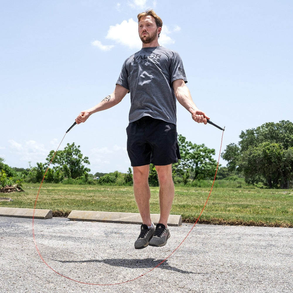 Valor Fitness SR, Speed Rope (Red or Black)