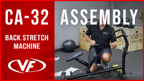 Back Stretching Machine Assembly & Setup Guide (CA-32)