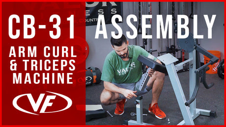 Bicep Tricep Curl Machine Assembly & Setup Guide (CB-31)