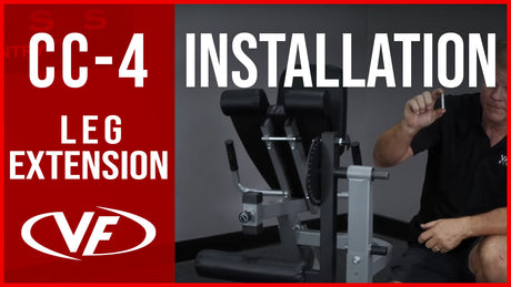 Leg Extension Machine Assembly & Setup Guide (CC-4)