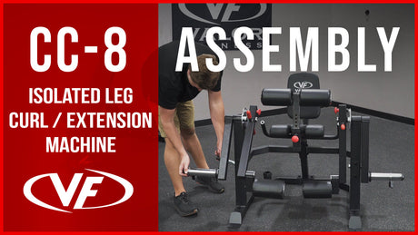Isolated Leg Extension Machine Assembly & Setup Guide (CC-8)