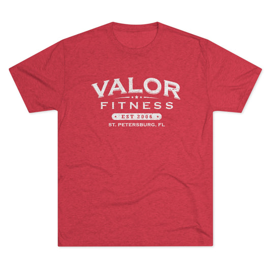 Red Valor Fitness Established Tee