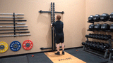 Folding Wall Mounted Squat Rack - Bench - Pull Up Bar