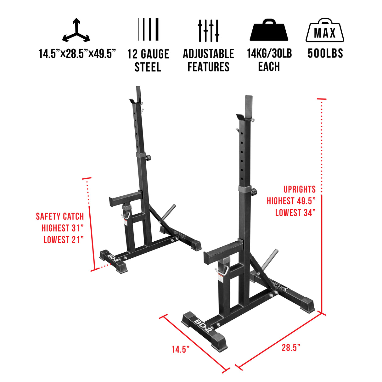 Bench Press Stands