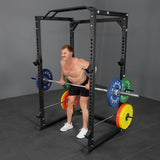 Deluxe 2.5x2.5 Power Rack w/ Multi Grip Pullup Bar