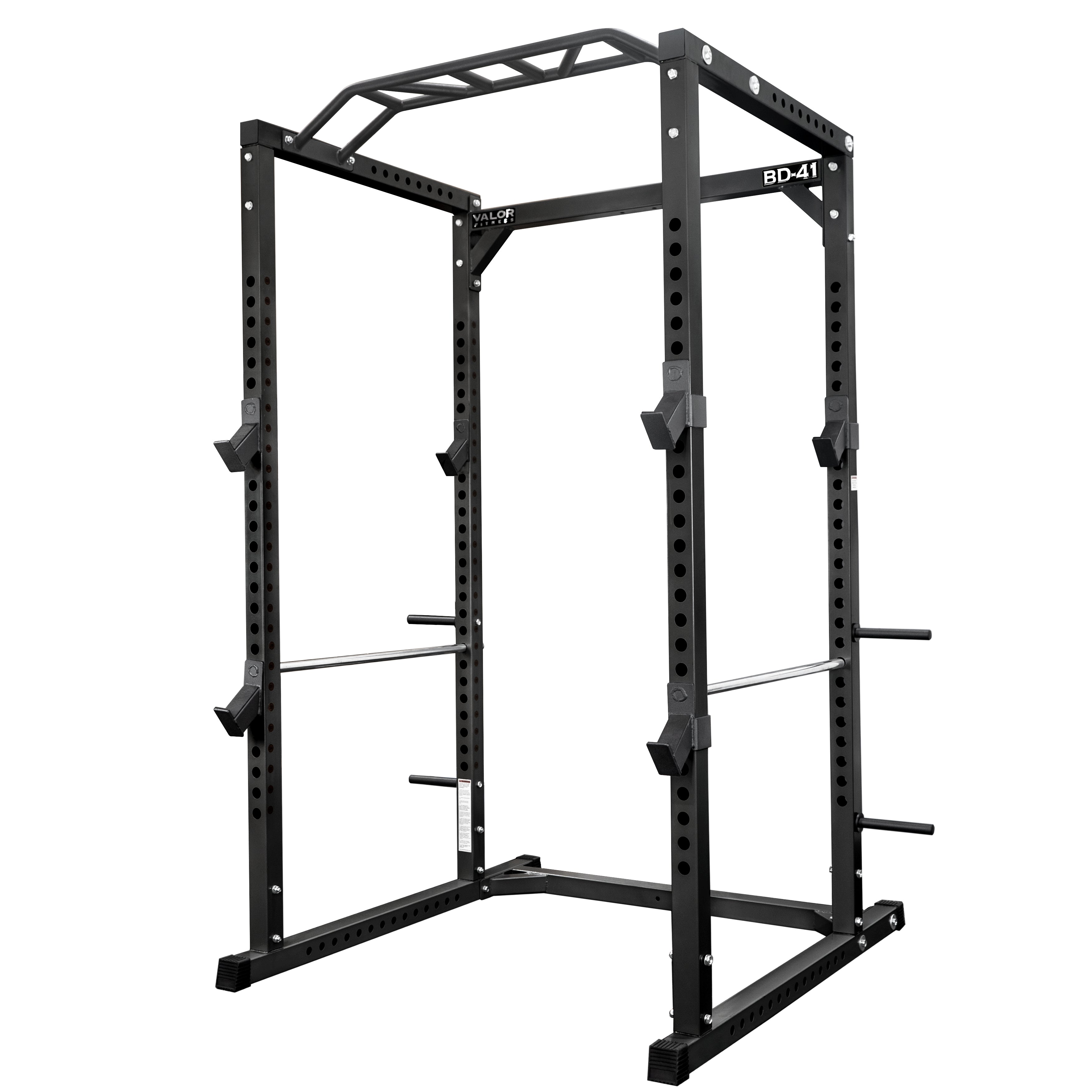 Deluxe Power Rack with Plate Storage – Valor Fitness