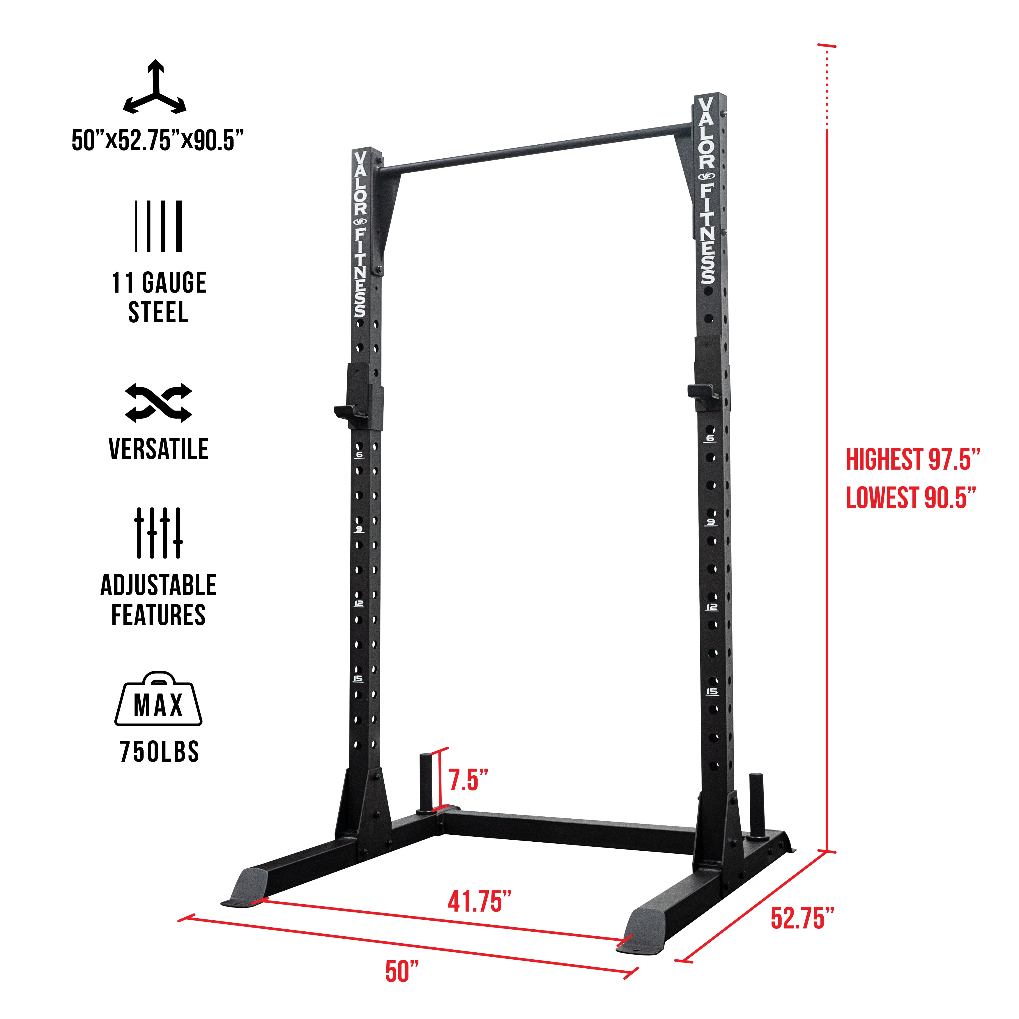 Squat Rack Pull Up System Builder® Guillotine Squat Rack And Pull