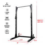 Compact 3x3 Strength Rack