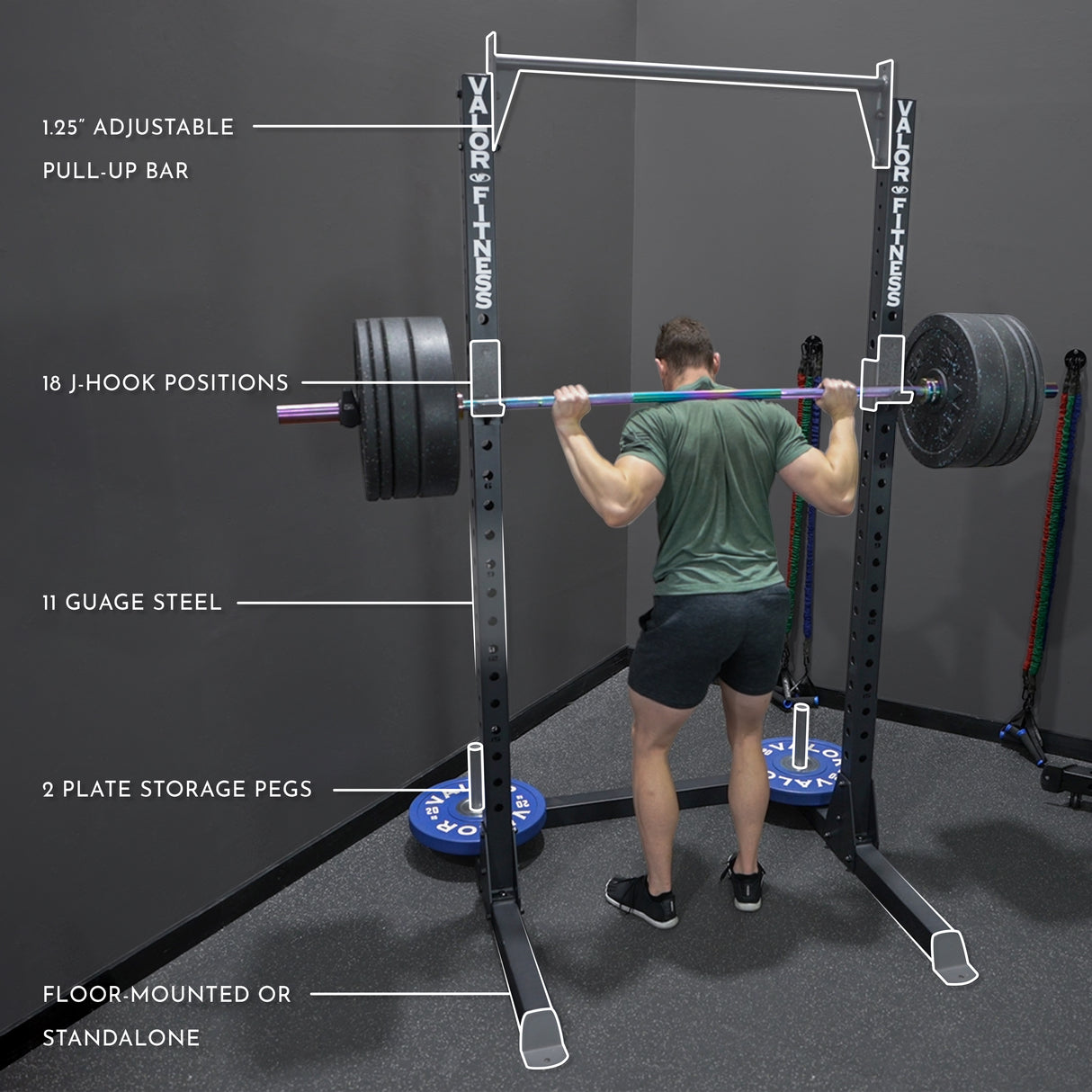 Compact 3x3 Strength Rack