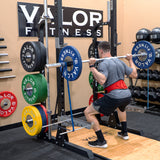 3x3 Half Rack w/ Multi Grip Pullup Bar and Plate Storage