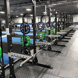 3x3 Half Rack w/ Multi Grip Pullup Bar and Plate Storage