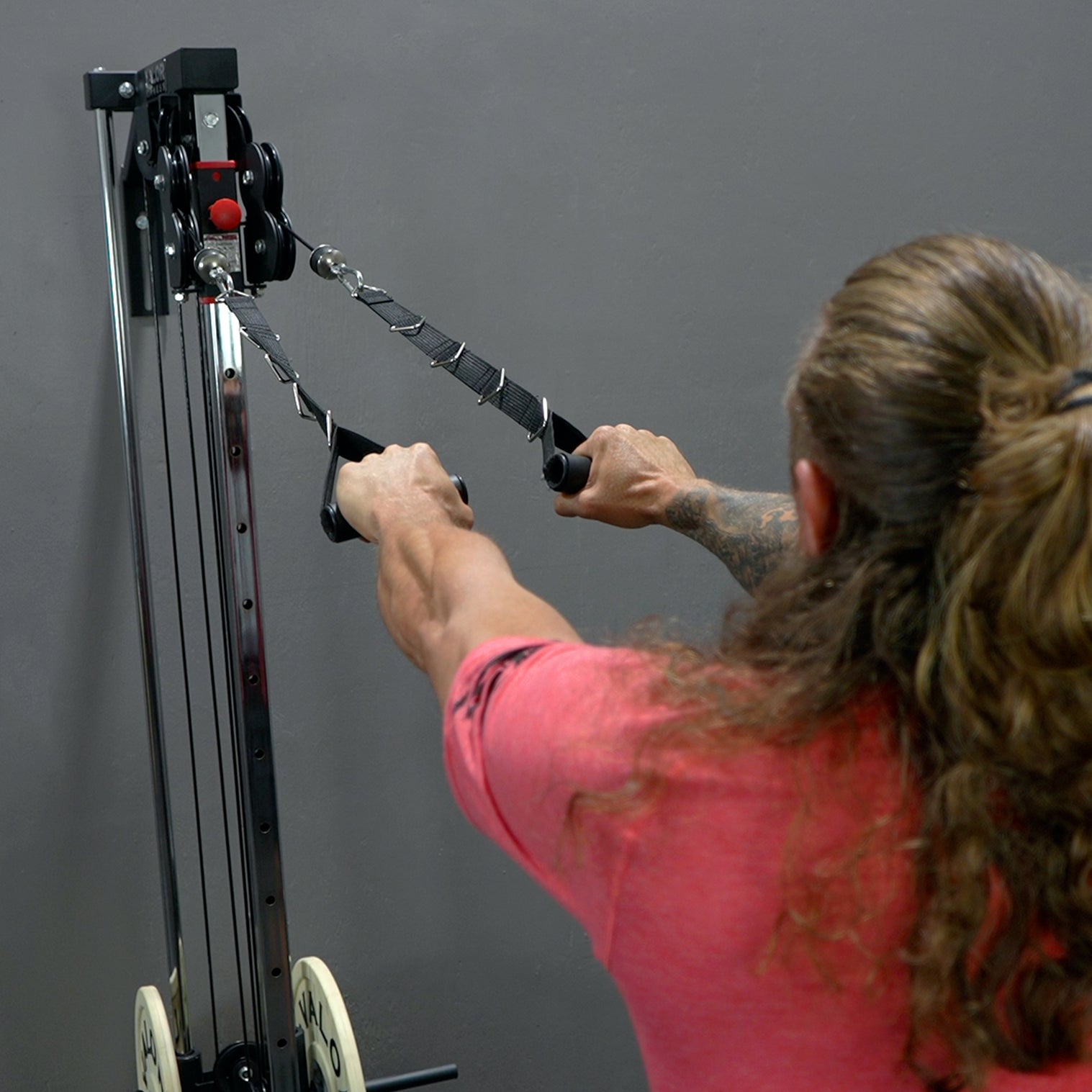 Space-Saving Wall Mounted Cable Station – Valor Fitness
