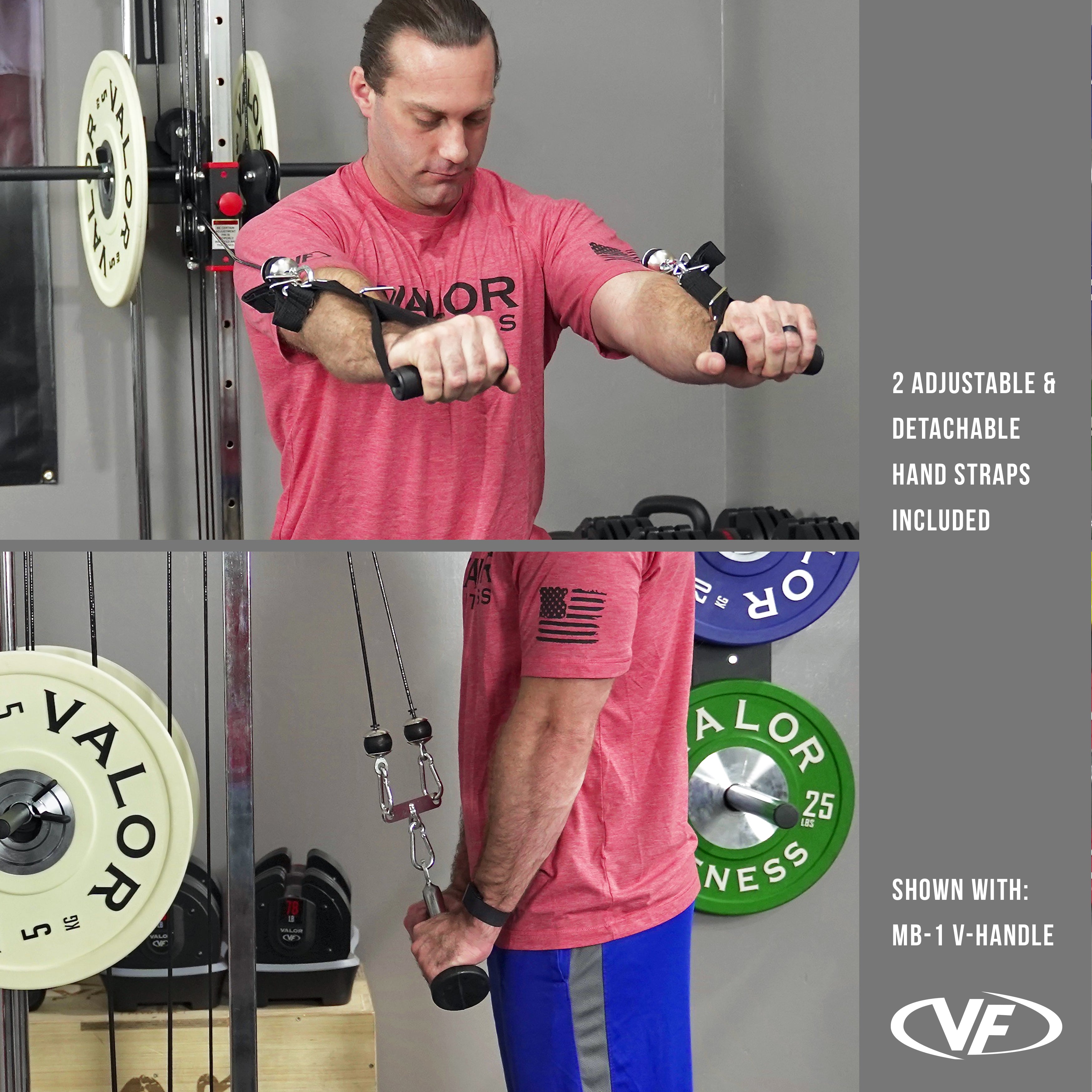 Valor fitness wall mounted pulley tower sale