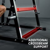 Squat - Bench Press Combo Rack w/ Plate Storage