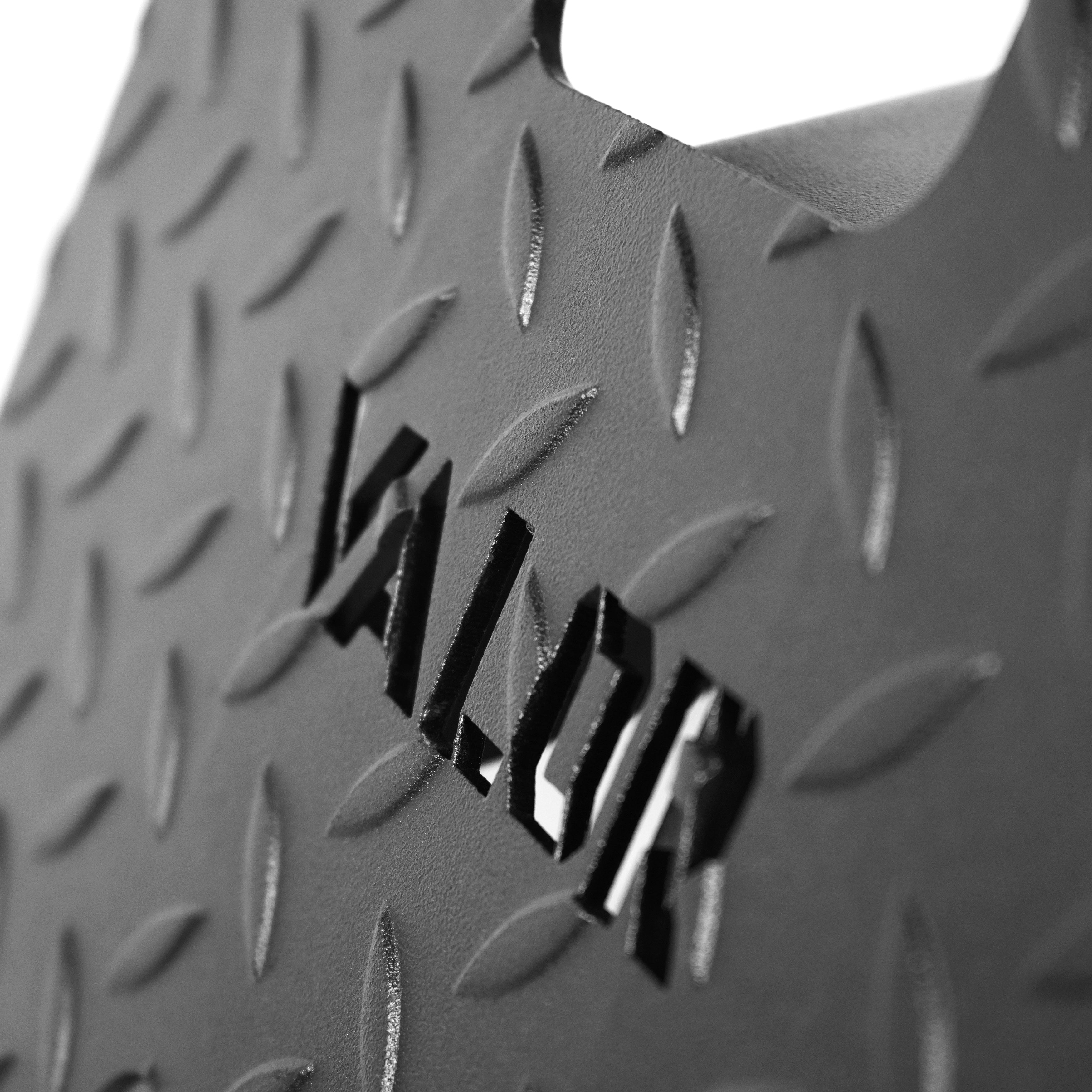Low Row Foot Plate for 3x3 Rigs – Cable Row Platform – Valor Fitness