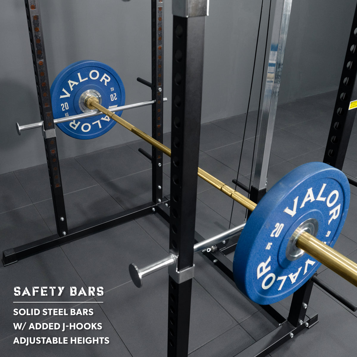 Compact 2x2 Power Rack w/ Lat Pull Station