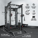 Pro Smith Machine Functional Trainer