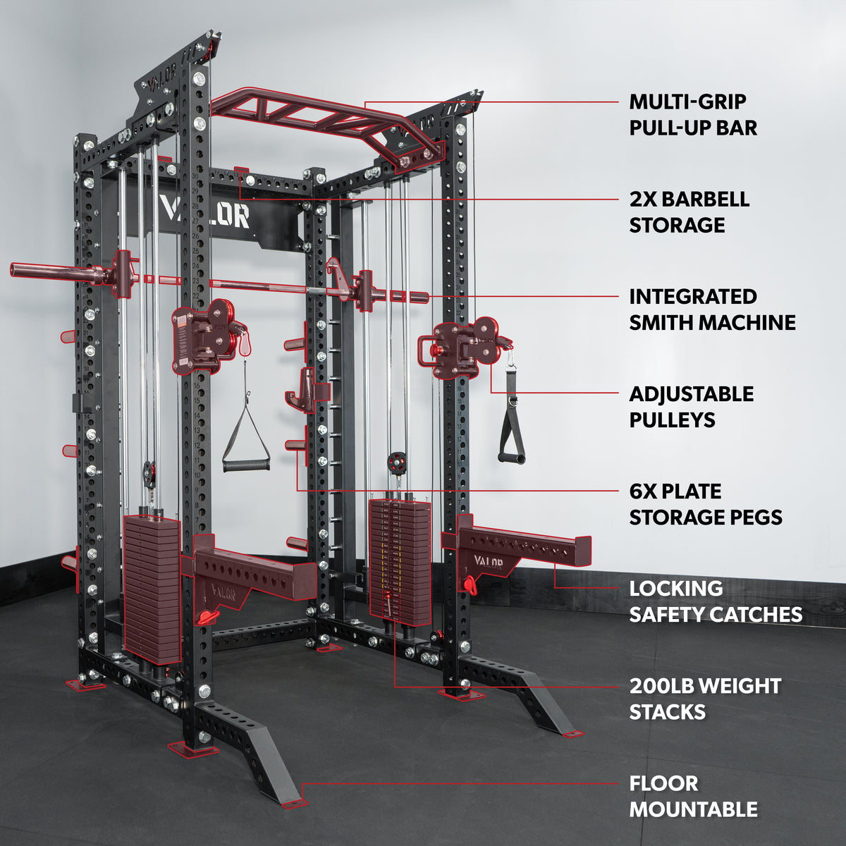 Pro Smith Machine Functional Trainer