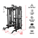 Deluxe Cable Machine Functional Trainer