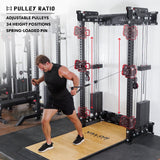 Wall-Mounted Functional Trainer