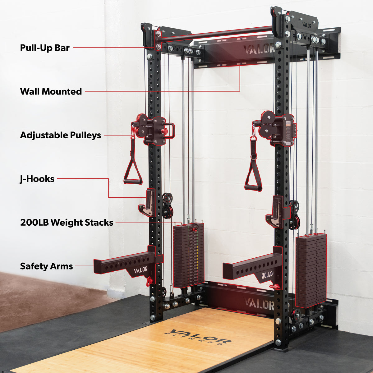Wall-Mounted Functional Trainer