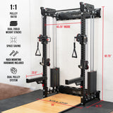 Wall-Mounted Functional Trainer