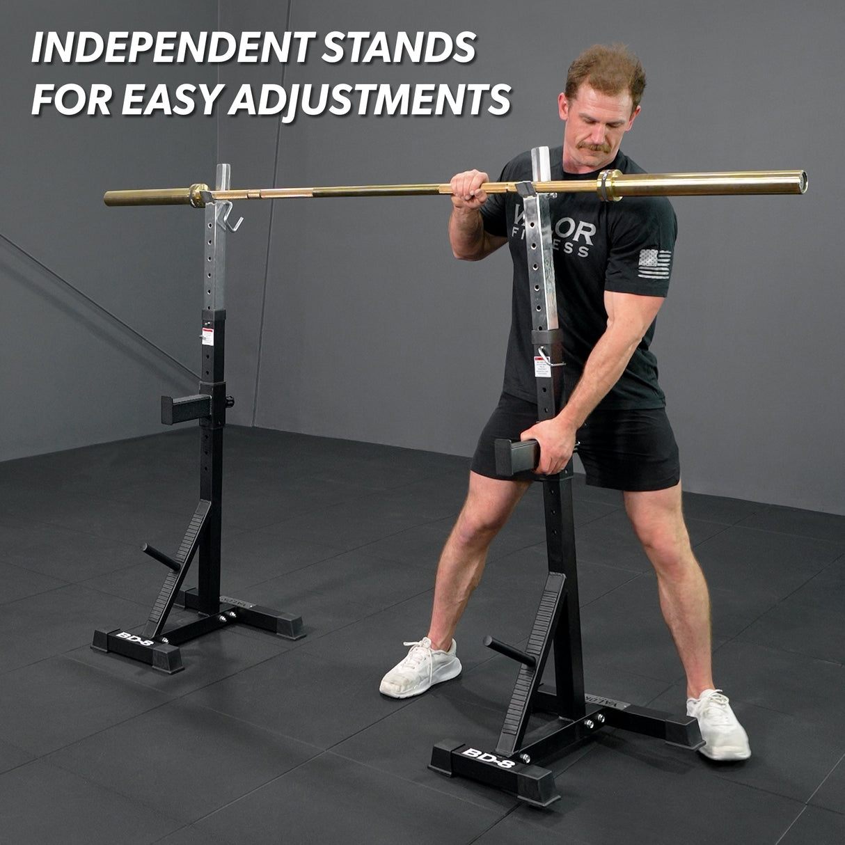 Independent Squat and Bench Stands