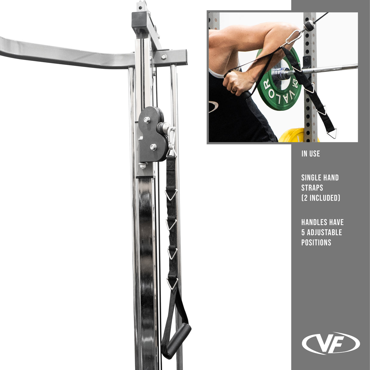 Cable Crossover Attachment for 2.5x2.5 Racks