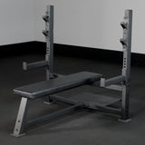 Heavy Duty Bench Press w/ Safety Catch - Spotter Stand