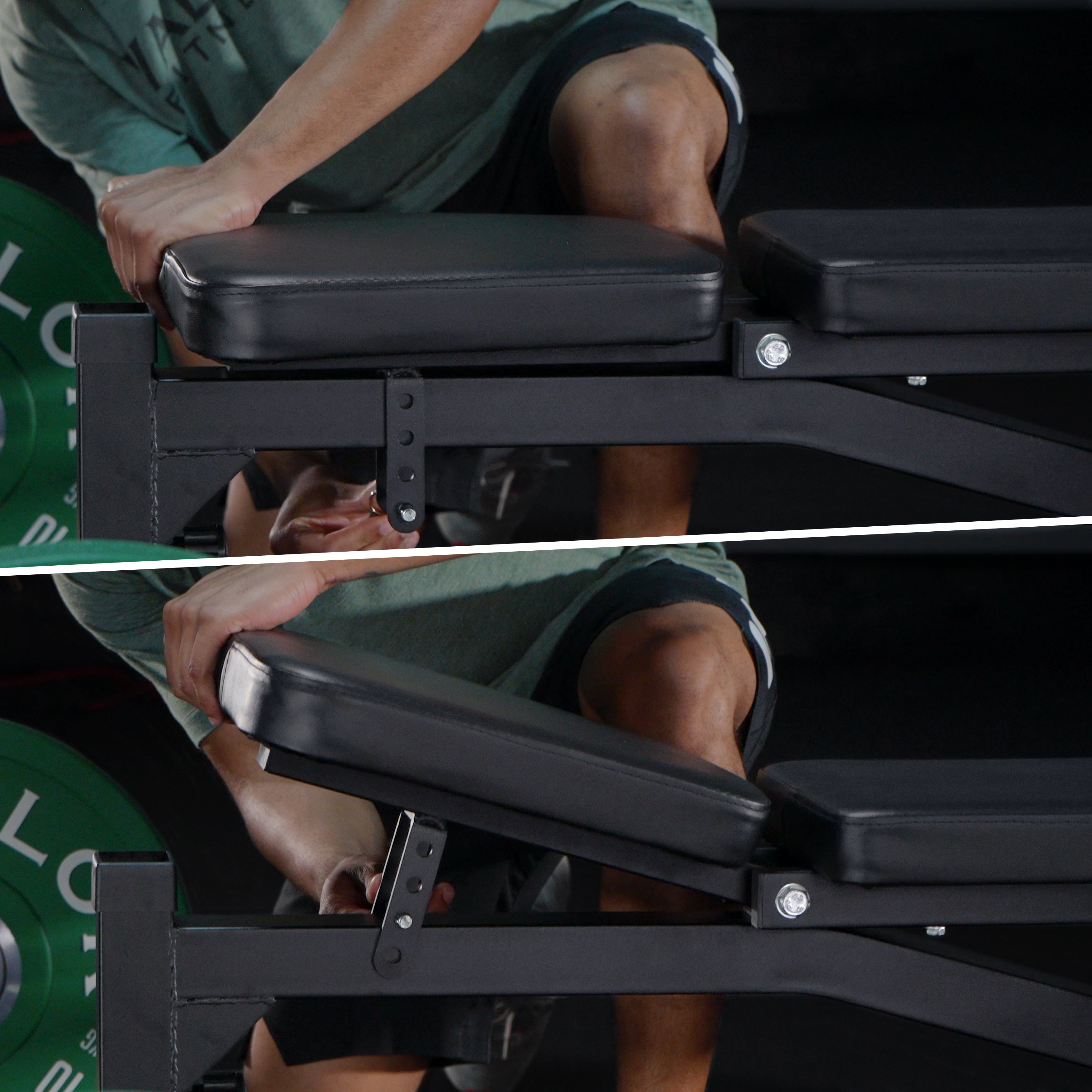 Adjustable FID Olympic Bench Press with Strength Attachments