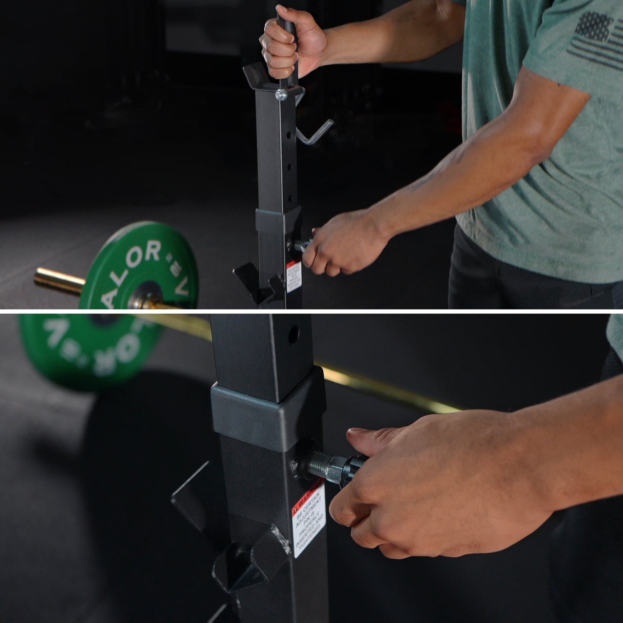 Adjustable FID Bench Press Rack