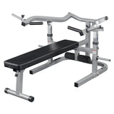 Flat - Incline Bench Press Machine w/ Converging Arms
