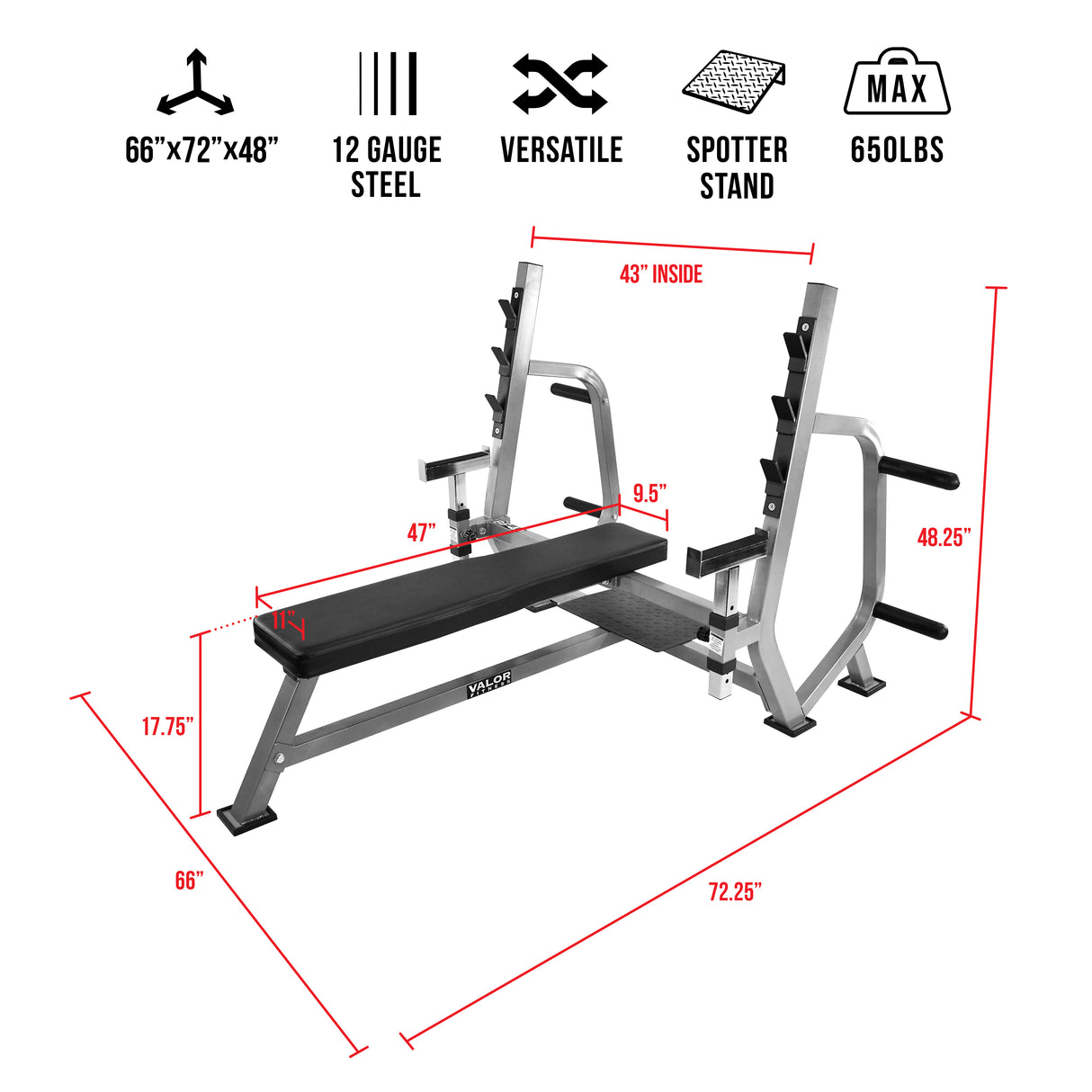 Flat Bench Press Racks